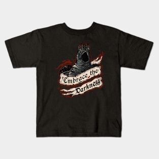 Embrace the darkness Kids T-Shirt